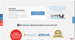 Desktop Screenshot of lumiaunlock.com