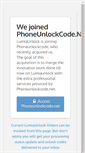 Mobile Screenshot of lumiaunlock.com